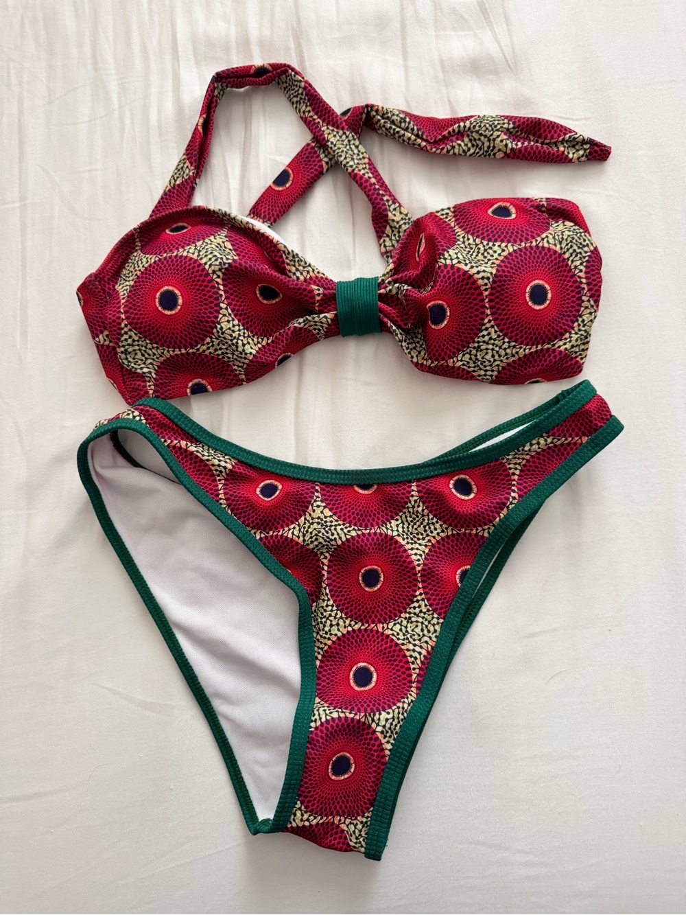 strapless bikini set